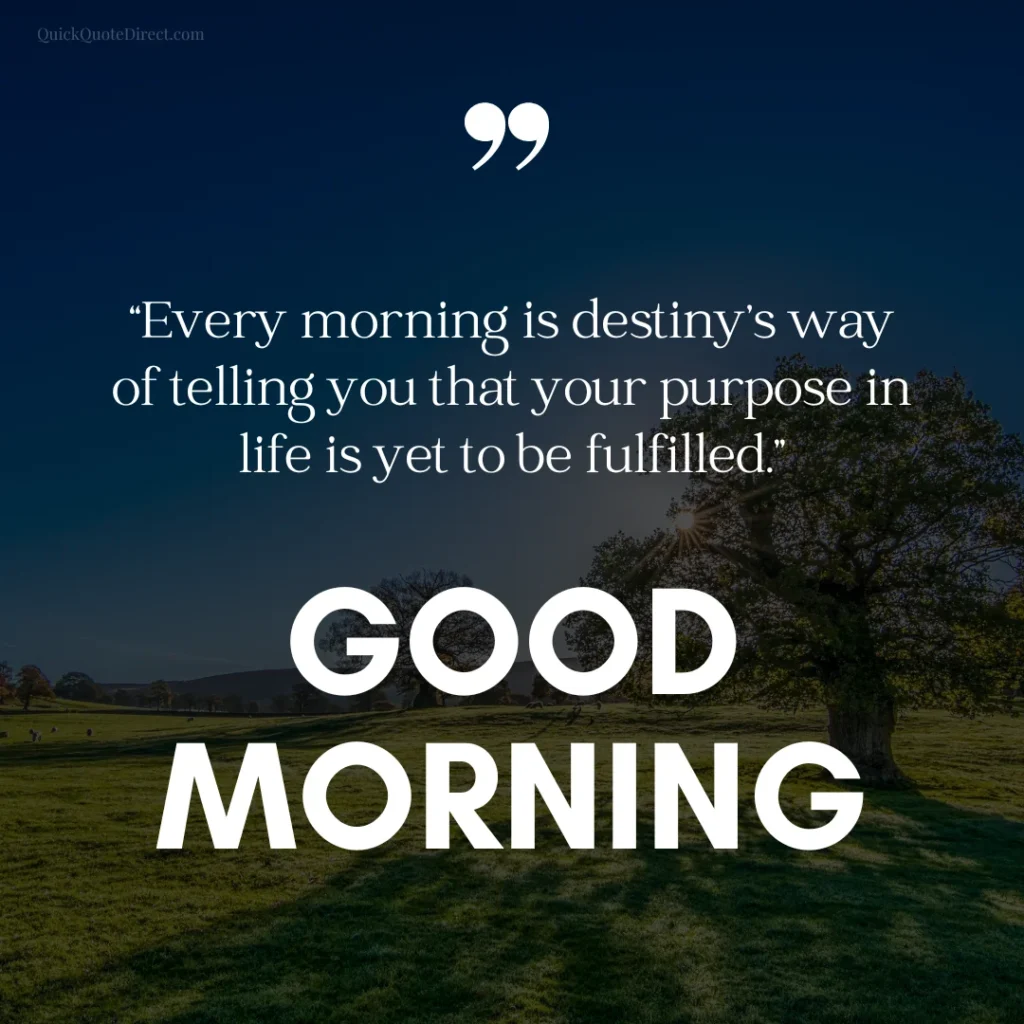 Good Morning Inspirational Quotes