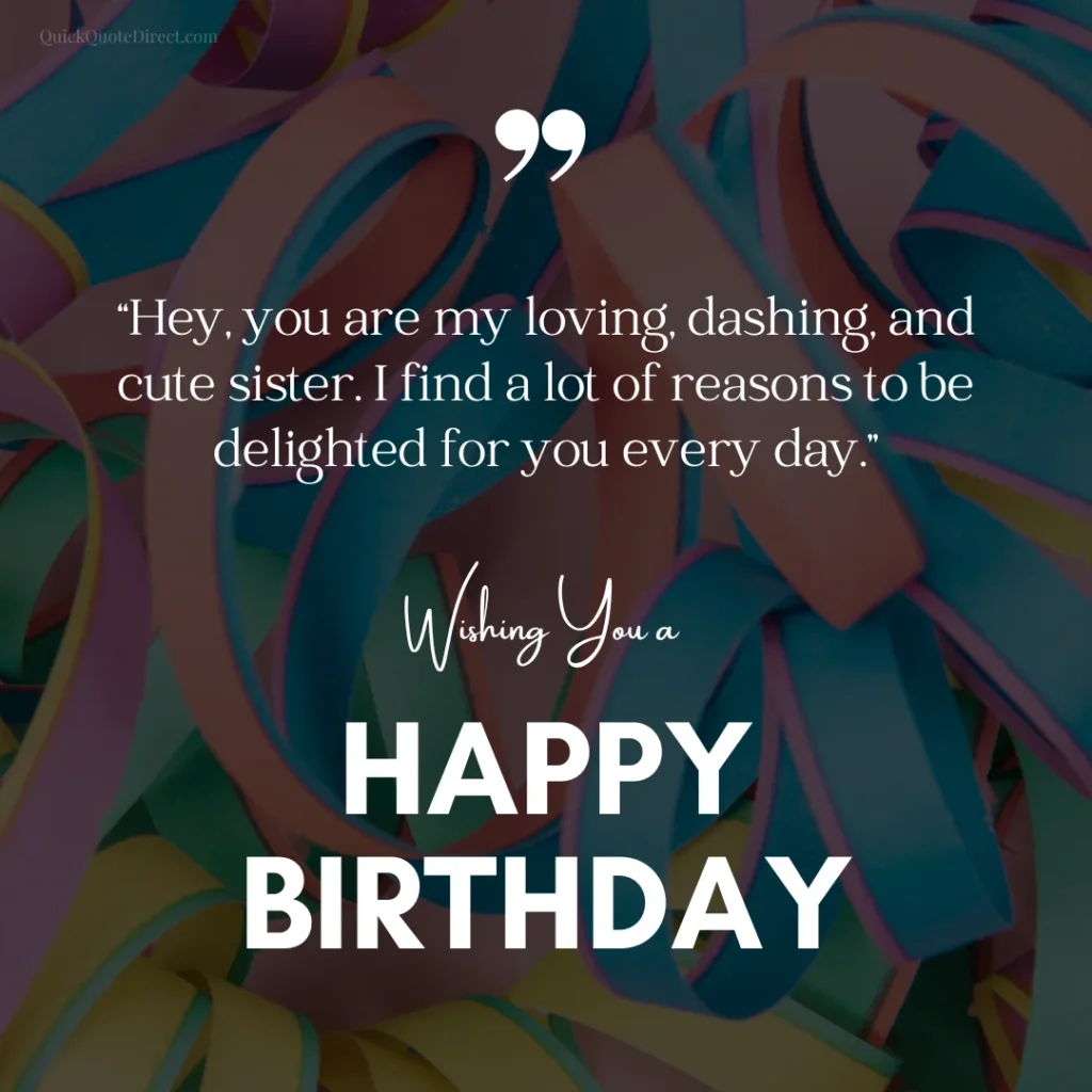 Birthday Quotes for Elder Sister