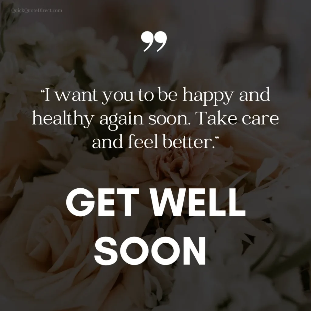Get well Soon Wishes