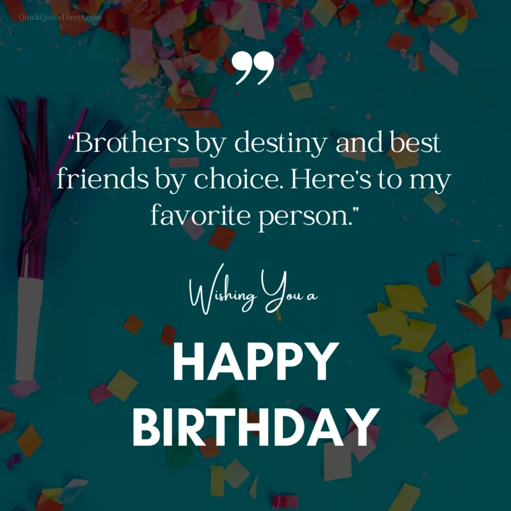 Simple Birthday Wishes for Brother