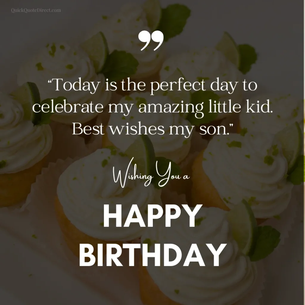 Blessing Birthday Wishes for son