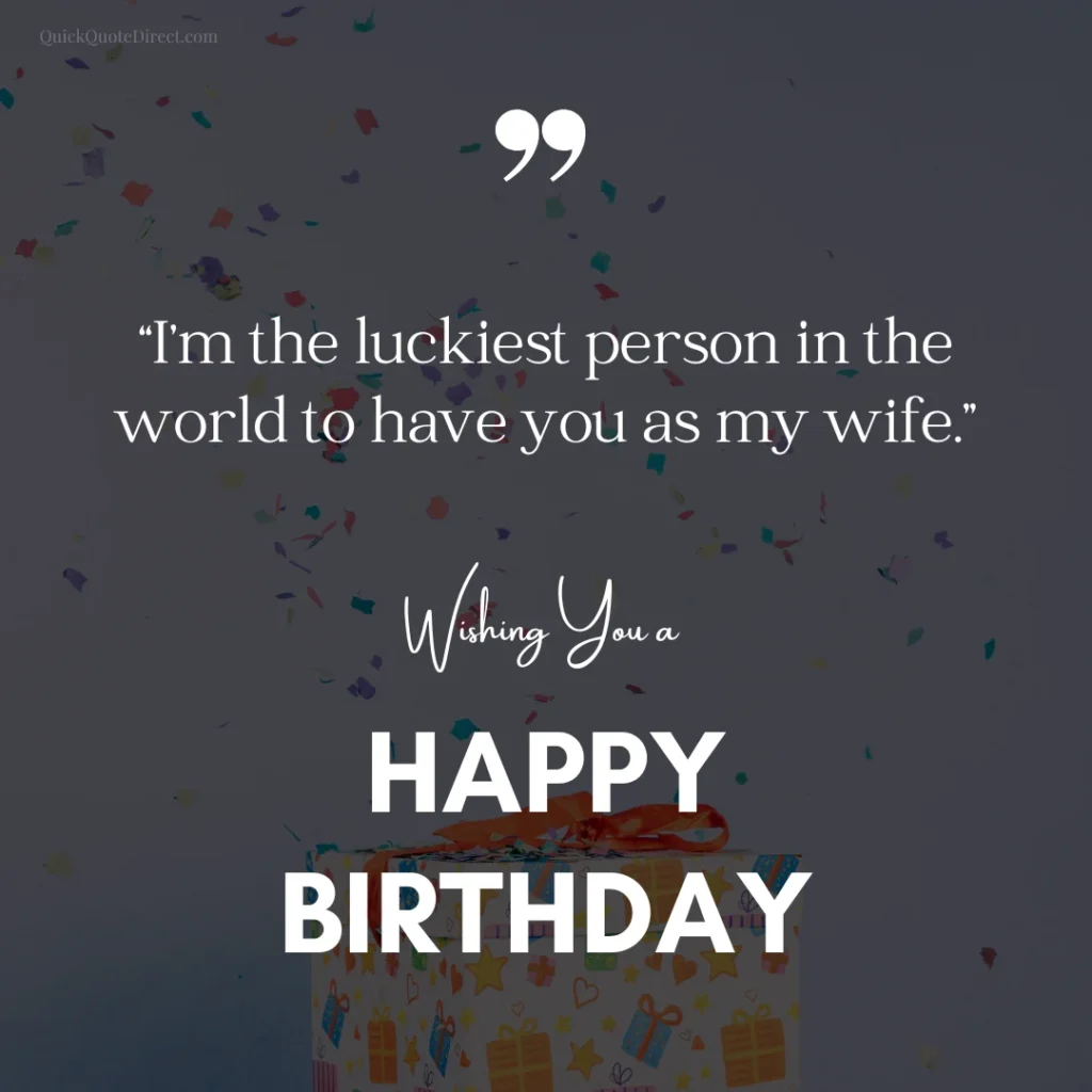 Birthday Wishes for Wife