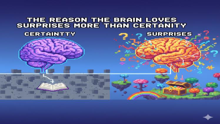The Reason the Brain Loves Surprises More Than Certainty